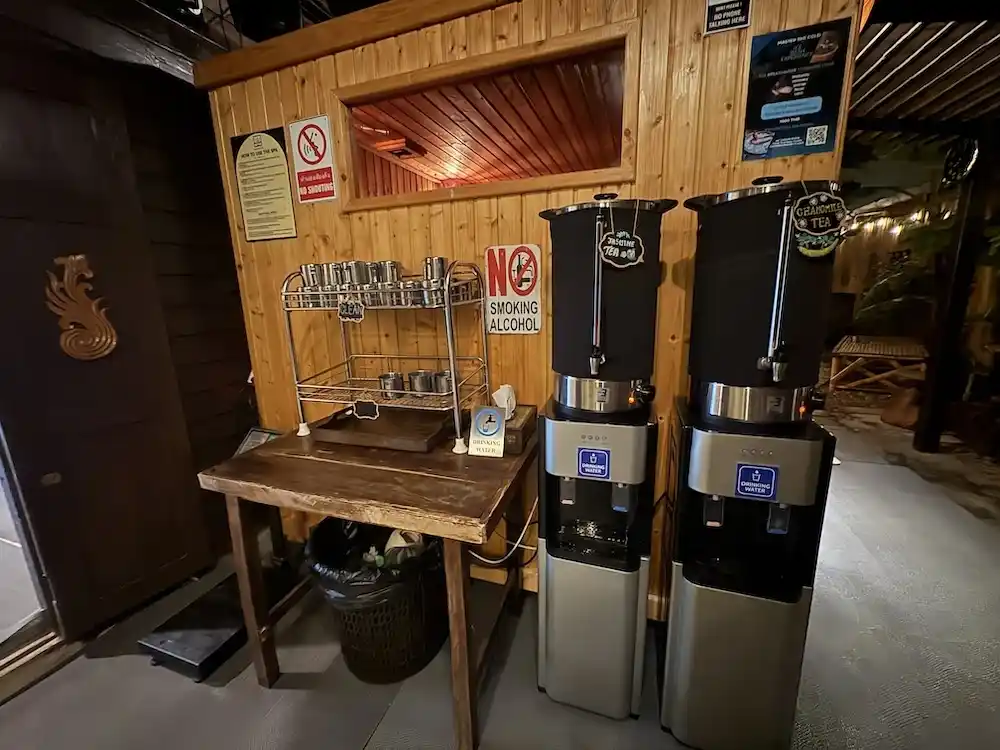 チェンマイオールドシティサウナ お茶