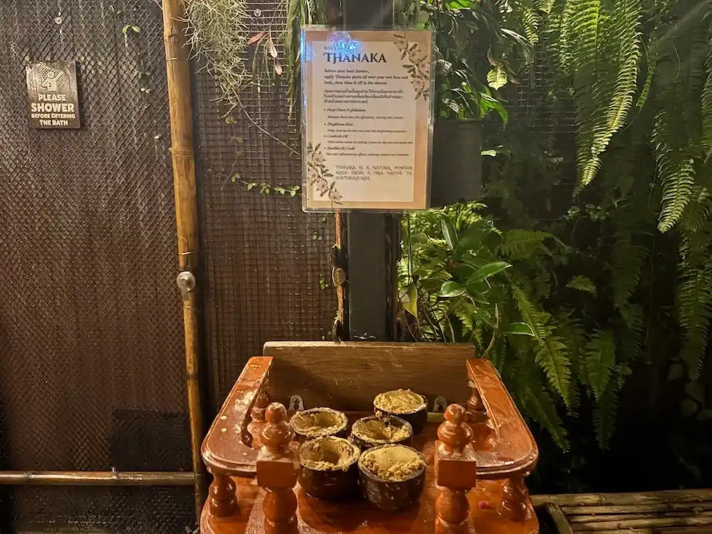 チェンマイオールドシティサウナ スクラブ