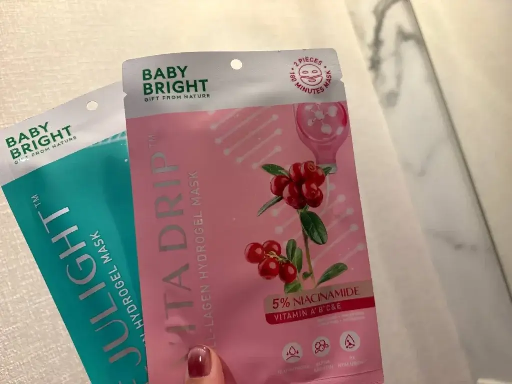 Baby bright シートマスク